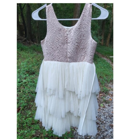 Couture Princess Special Occasion Flower Girl Easter Dress Size 10 Girls - Picture 2 of 3